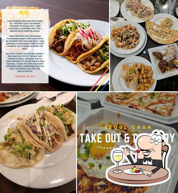 Seoul Casa Korean Mexican Fusion In Anchorage Restaurant Menu And