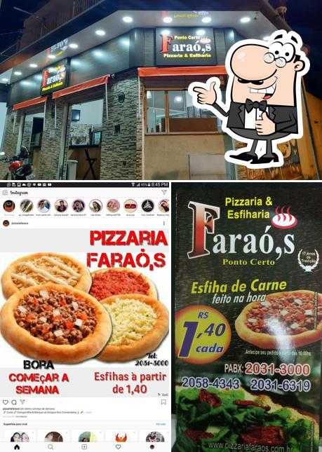 Pizzaria e Esfiharia Faraós São Paulo Menu do restaurante preços e