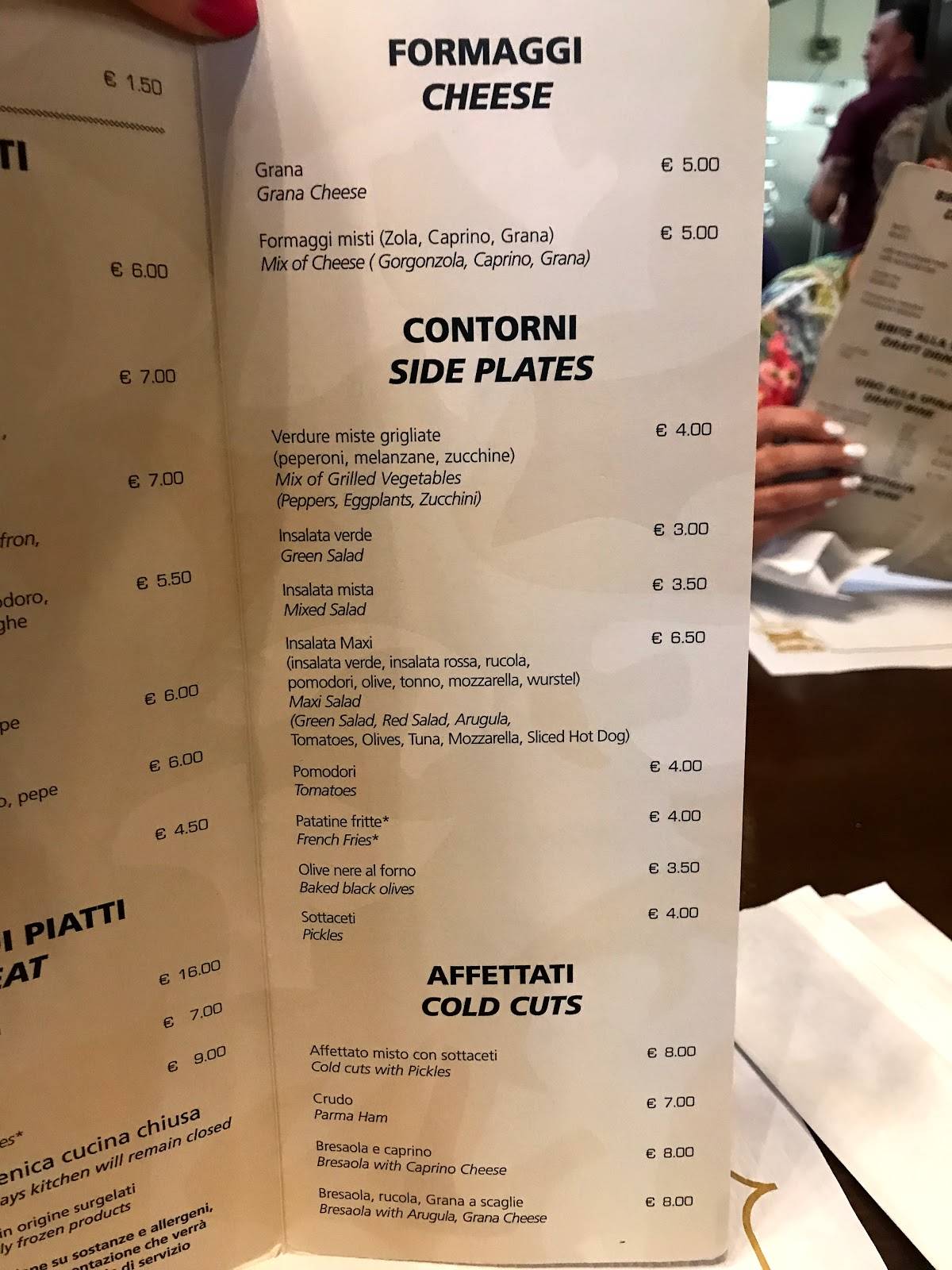 Menu Da Poldo Pizzeria Cormano