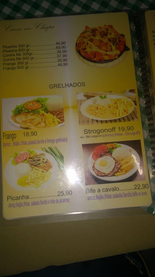 Menu Em Pamonharia Espiga De Ouro Restaurante Goi Nia R