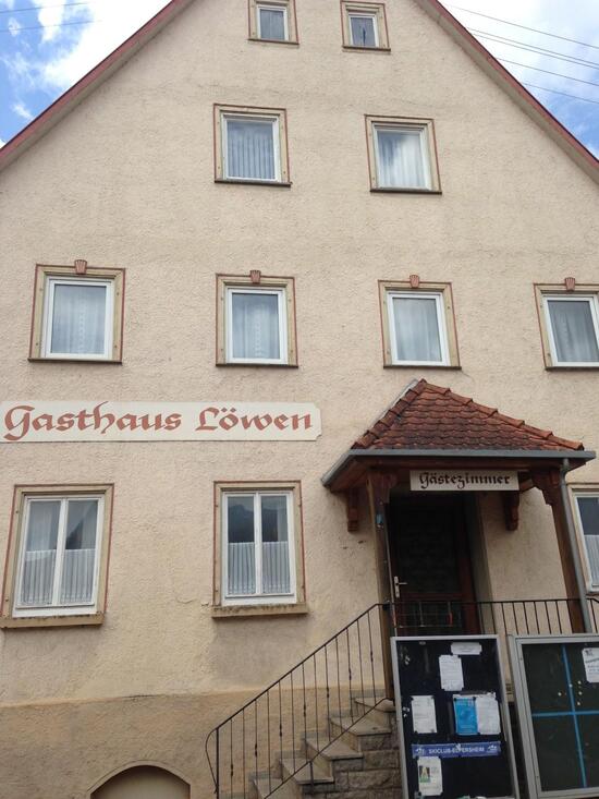 Speisekarte von Gaststätte Zum Löwen restaurant Weikersheim