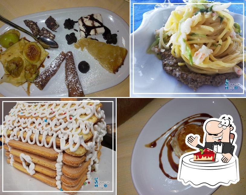 Al Vecchio Teatro - Ristorante Vista Mare - Ortona serve un'ampia selezione di dessert