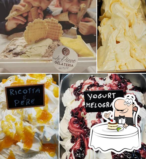 Bar Gelateria La Pieve offre un'ampia varietà di dessert