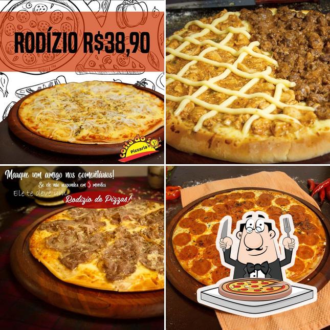 Consiga pizza no Grill & Pizzaria Costa do Sol