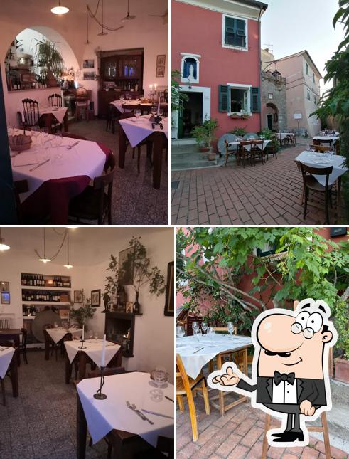 Gli interni di Trattoria Dai Pironcelli