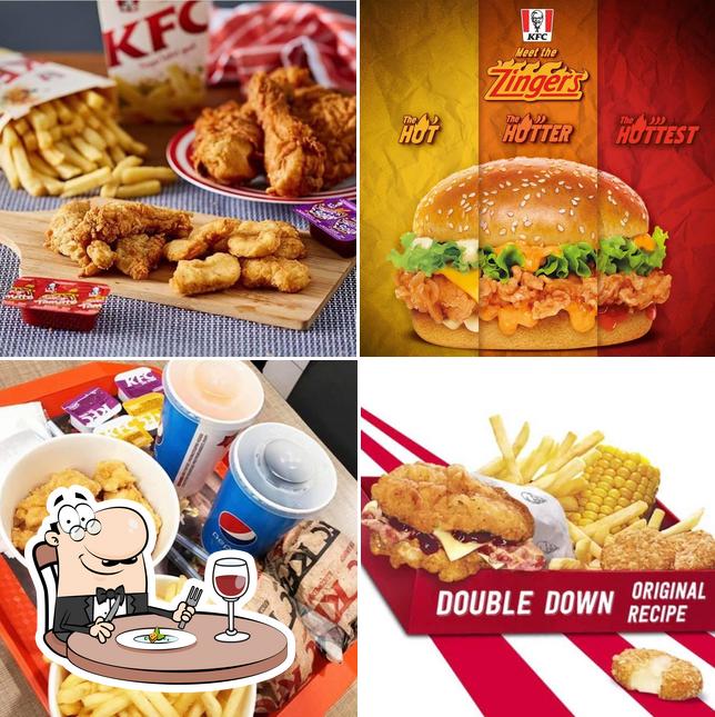 Plats à KFC