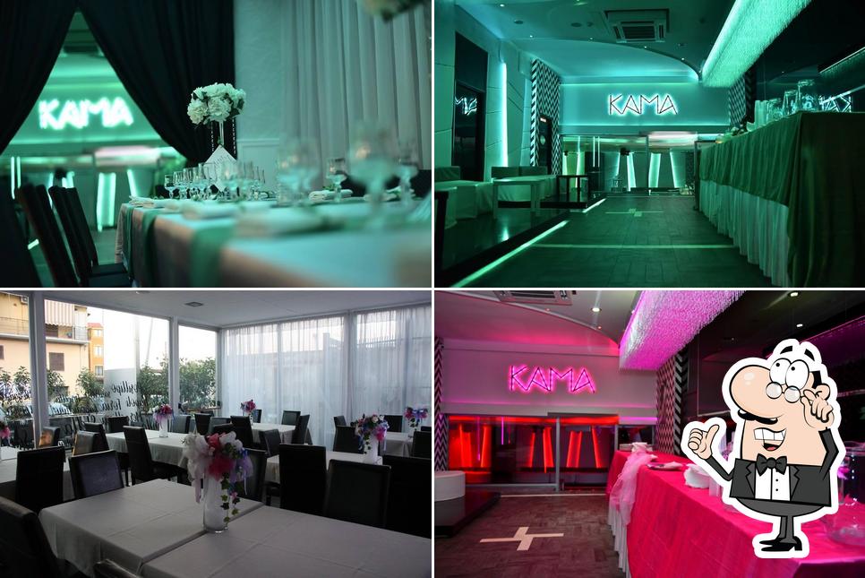 Gli interni di Kama Club Eventi