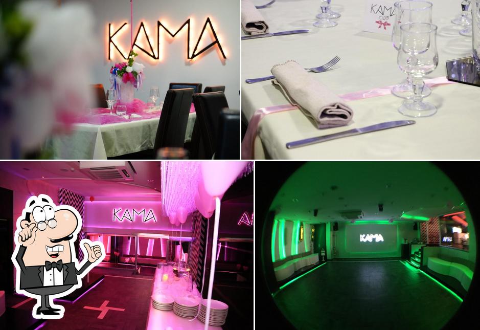 Gli interni di Kama Club Eventi