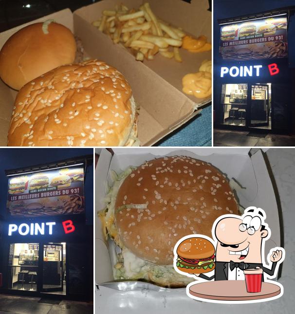 Prenez un hamburger à POINT B Drancy