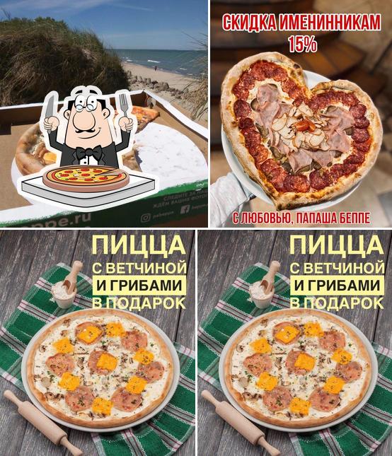 Choisissez des pizzas à Pitstseriya Papasha Beppe