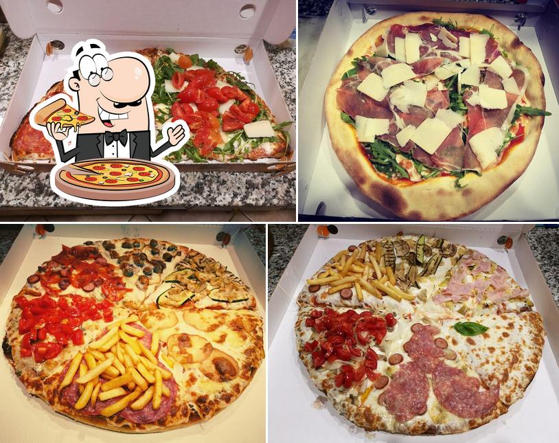 A Pizza d'asporto e rosticceria, puoi goderti una bella pizza