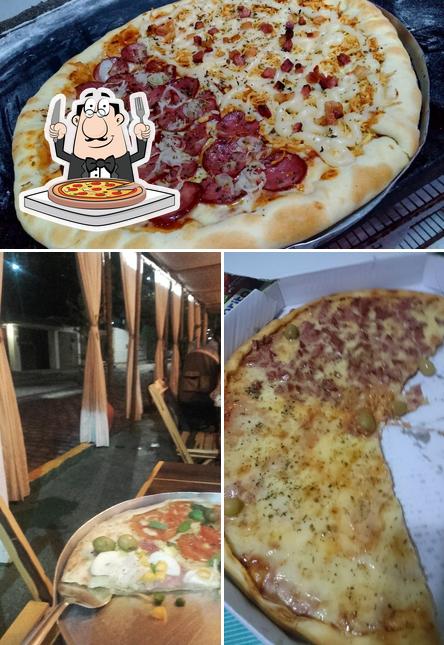 Experimente pizza no Pizzaria Tomatto Ponta Negra