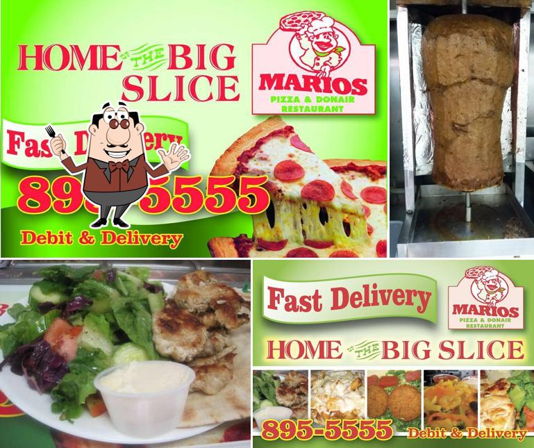 Meals at Mario's Pizza & Donair