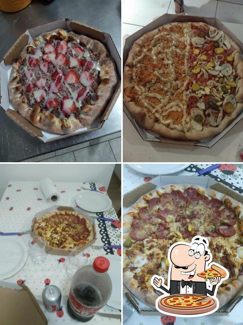 Escolha diversos variedades de pizza