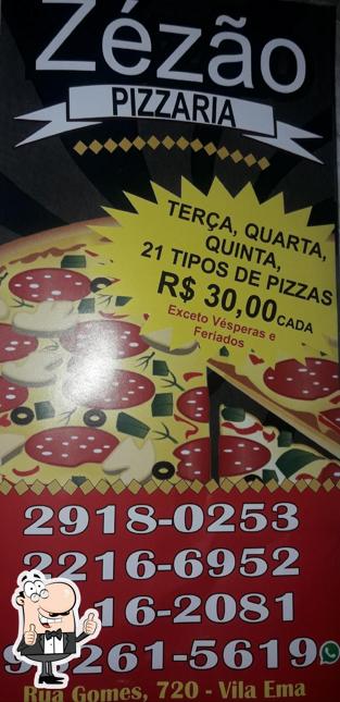 See the pic of Zezão Pizzaria