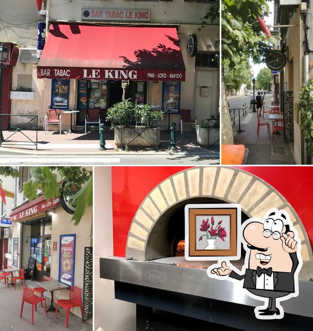 L'intérieur de Bar Tabac Le King