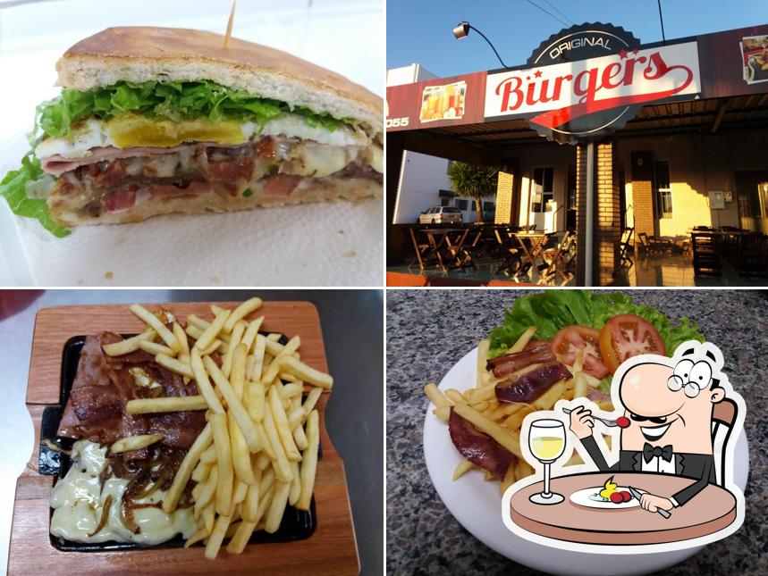 Comida em Original Burgers e Marmitas