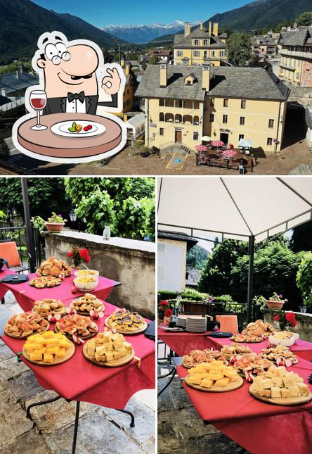 Osteria San Giacomo si caratterizza per la cibo e esterno