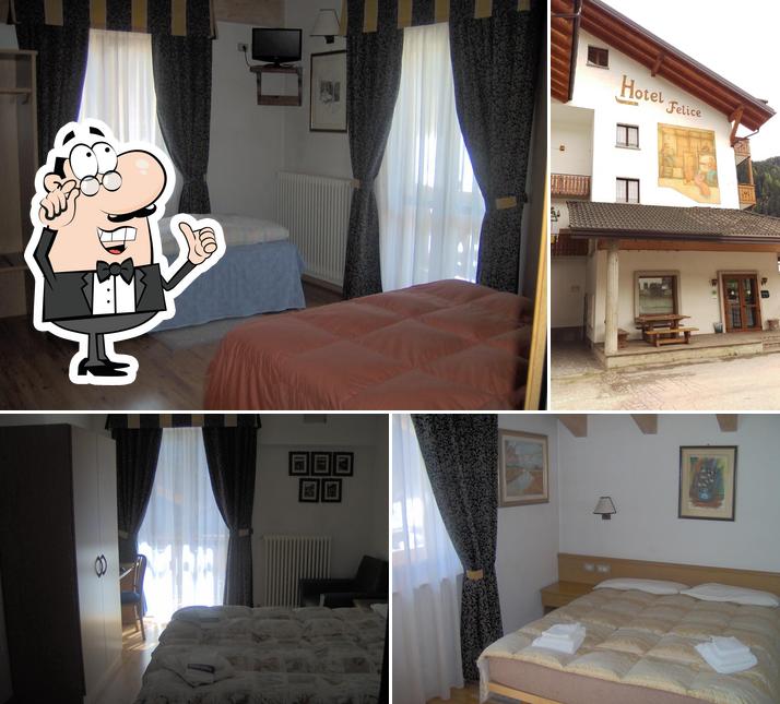 Gli interni di Albergo Felice - Hotel Falcade