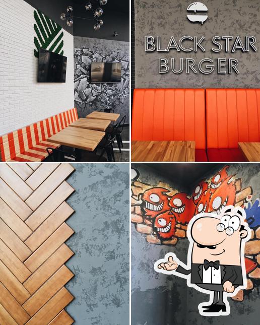 L'intérieur de Black Star Burger