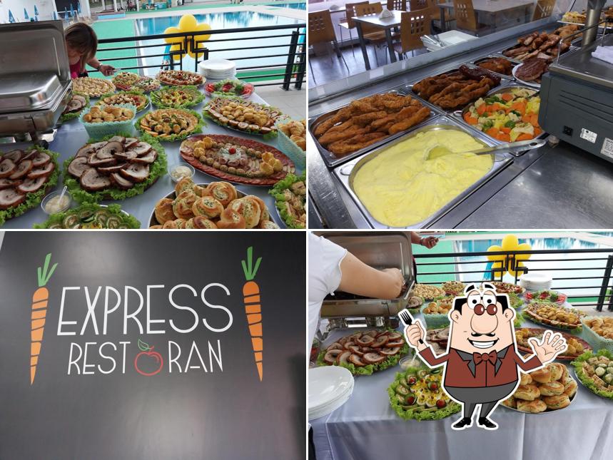 Food at Express restoran Jagodina