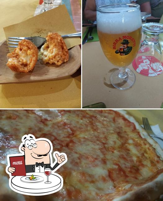 Cibo al Pizzeria Falco Matto