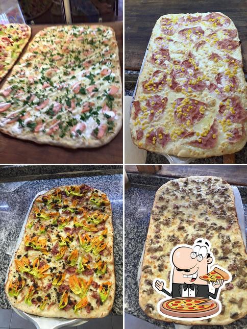 Scegli tra le molte varianti di pizza