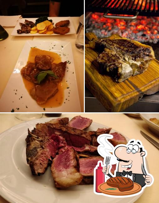 Choisissez des plats à base de viande à Girarrosto Fiorentino