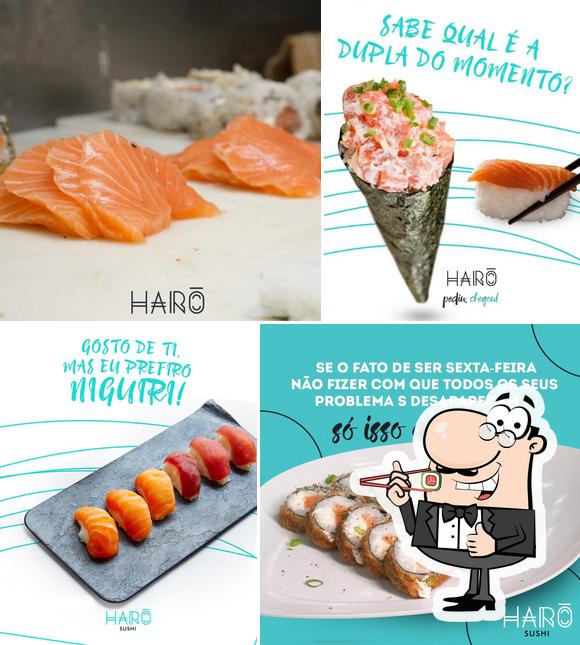 Experimente diversas opções de sushi