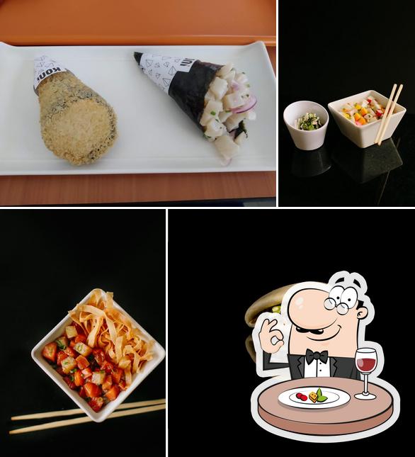 Comida em Koni Jardim Botanico: Restaurante de Comida Japonesa, Kompletos, Sushi, Sashimi, Yakisoba, Pokes