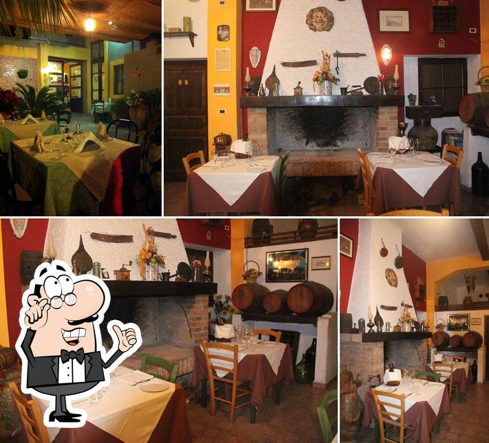 L'intérieur de Osteria L'Ugghiularu