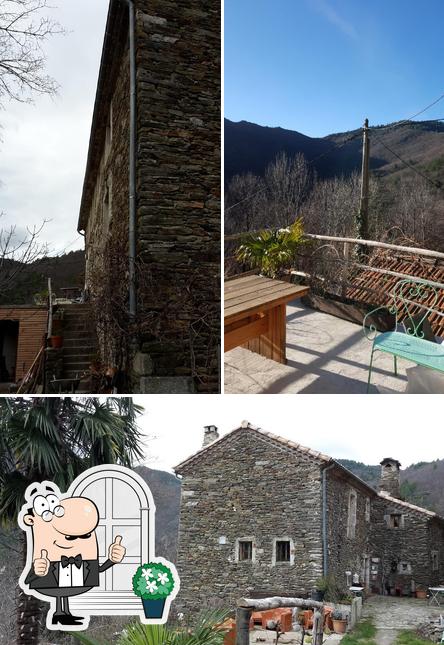 L'extérieur de La Bastide de Tremiejols Chambres et Table d'hôtes de charme en Cévennes