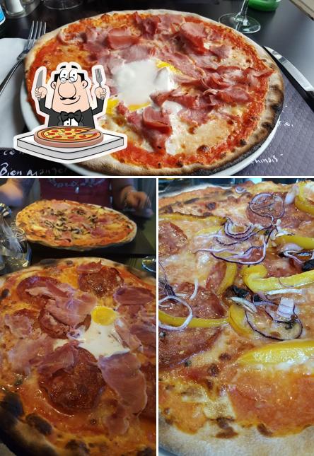 Choisissez des pizzas à restaurant la croccante