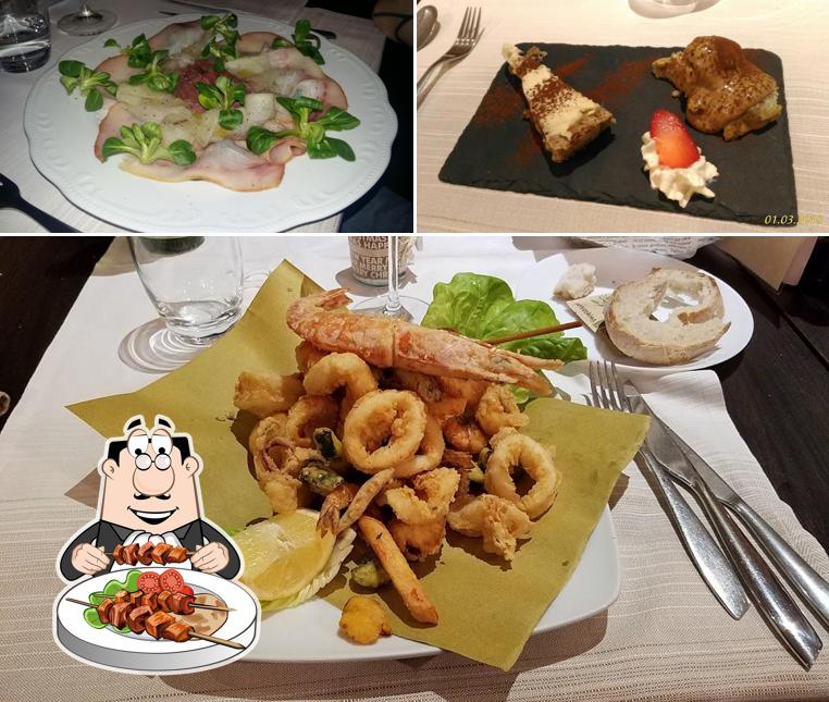 Platti al Ristorante La terra degli ulivi