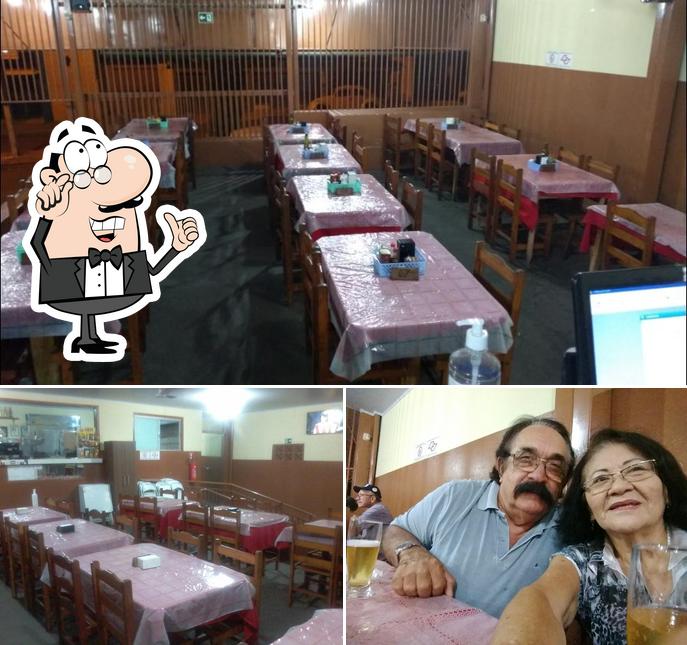 O interior do Pizzaria&Lanchonete Varanda