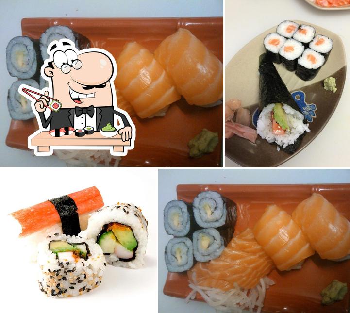 Essayez de nombreuses options de sushi