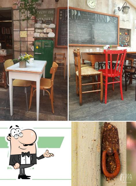 L'intérieur de Peppa Bistrot