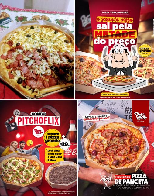 Peça pizza no Pitcho Pizzaria