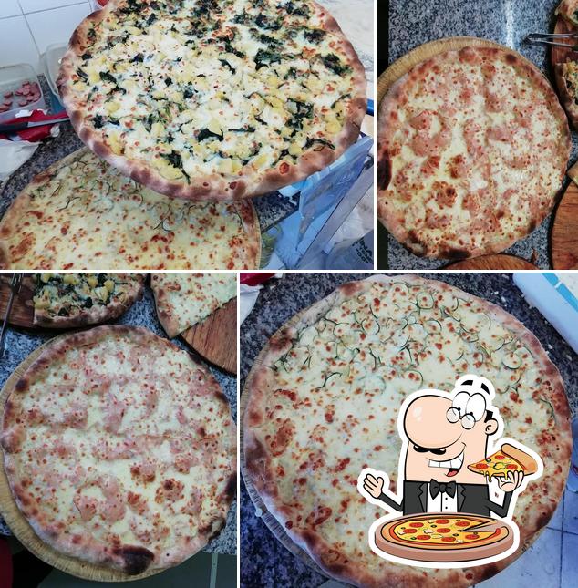 A Pizza A Spicchi, vous pouvez essayer des pizzas