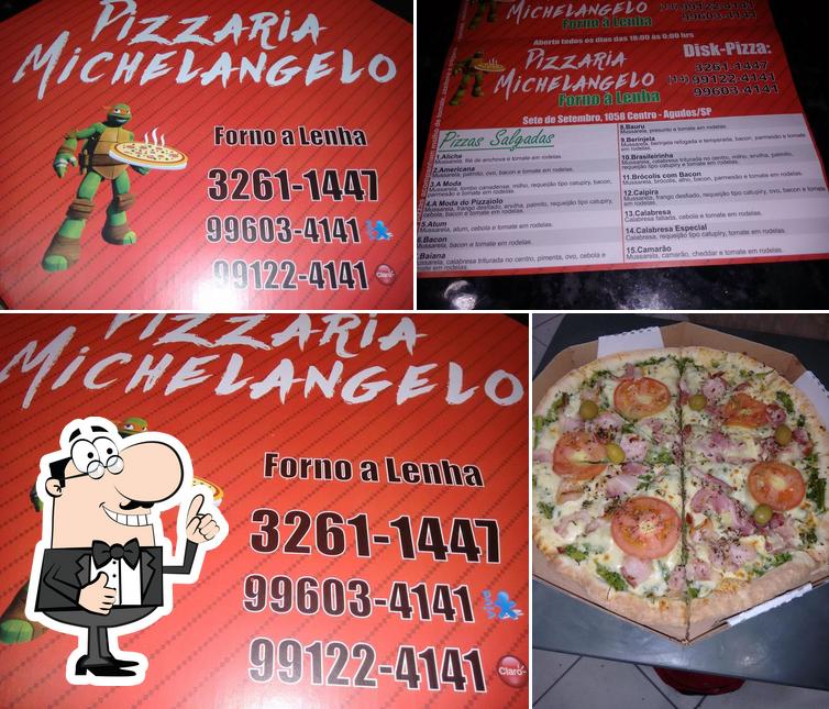 Here's a pic of Pizzaria Michelangelo Agudos