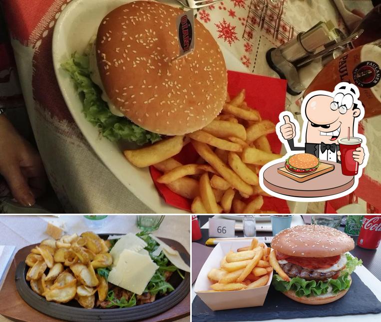 Ordina un hamburger a Piazzano