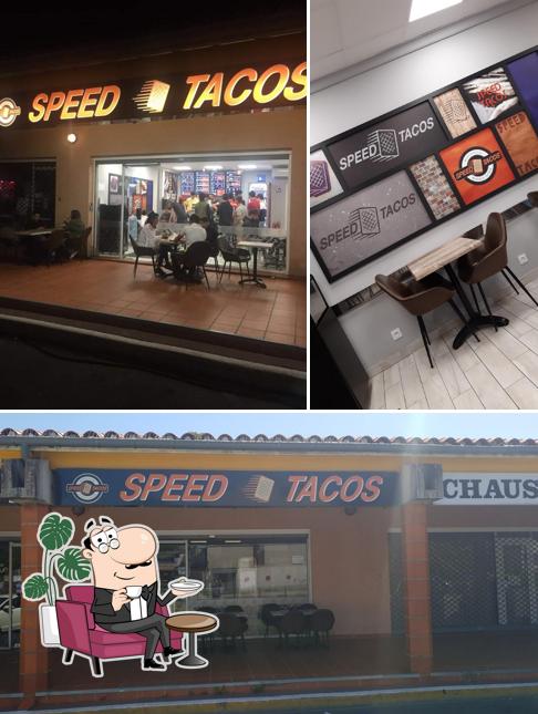 L'intérieur de Speed Tacos