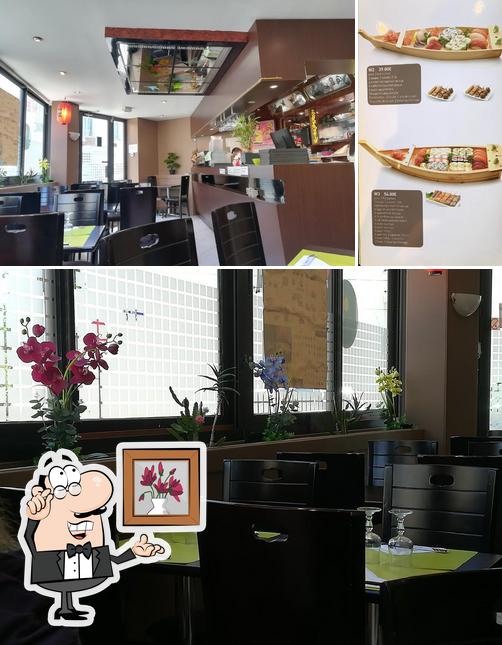 Restaurant Japonais Tasty Sushi se distingue par sa intérieur et nourriture