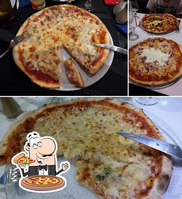 Choisissez des pizzas à La Taverna d'Umberto