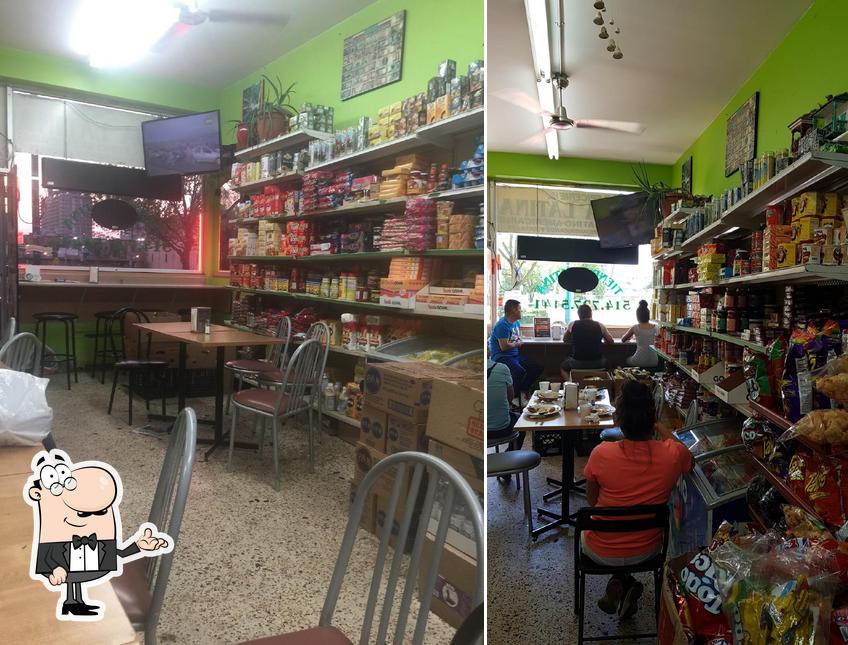 L'intérieur de Tienda Latina