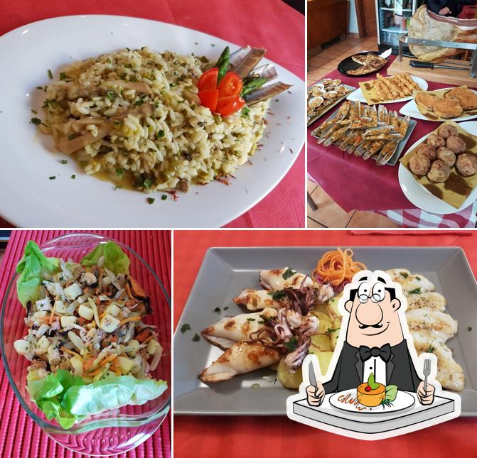 Cibo al Trattoria bar Buffet Andrea