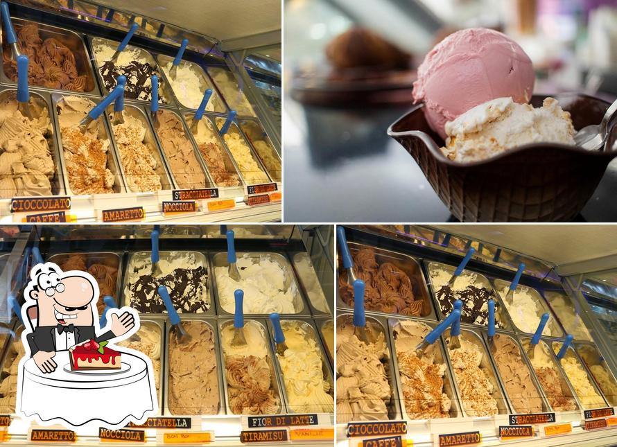 Dolce Amaro Gelateria Paninoteca propone un'ampia varietà di dolci