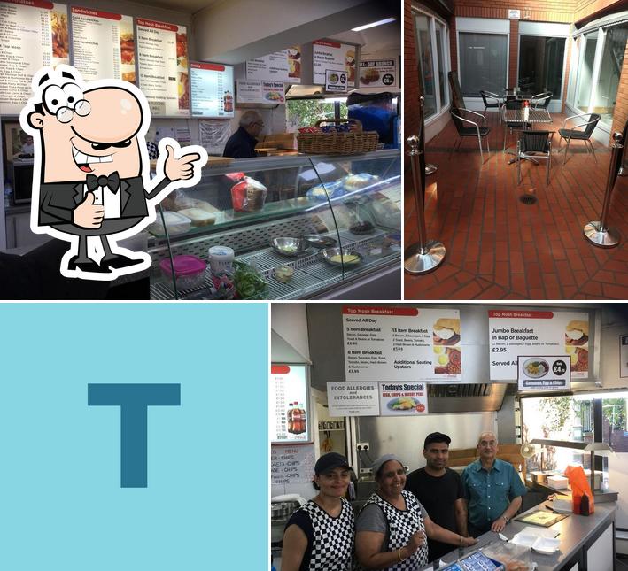 Top Nosh Cafe in Wolverhampton Restaurant menu and reviews