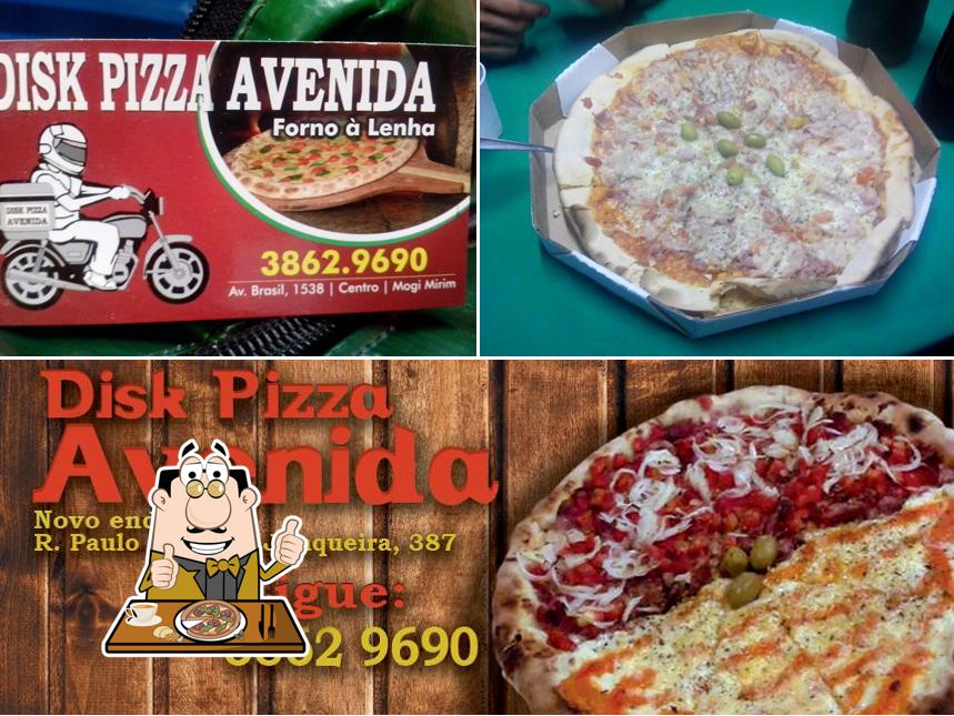 Elige una pizza en Disk Pizza Avenida