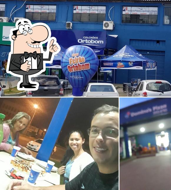 Look at this image of Domino's Pizza - Sobradinho